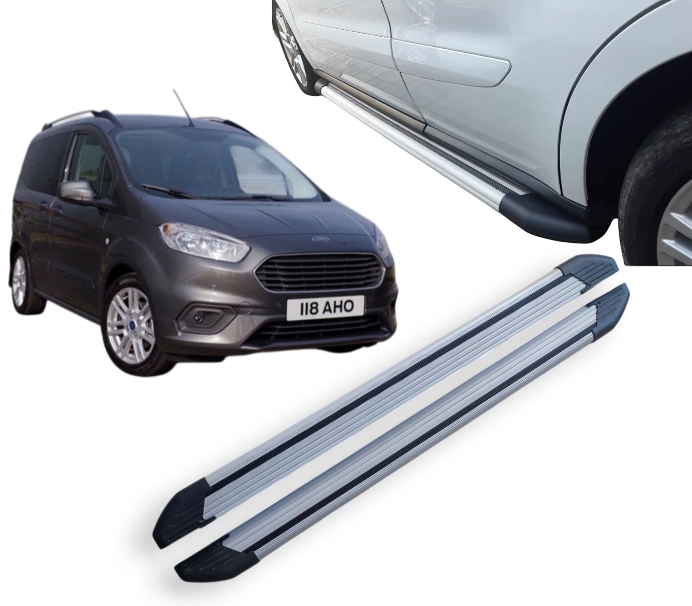 FORD COURİER 2014 2015 2016 2017 2018 2019 2020 2021 2022 2023 YAN BASAMAK KORUMA NVBY1