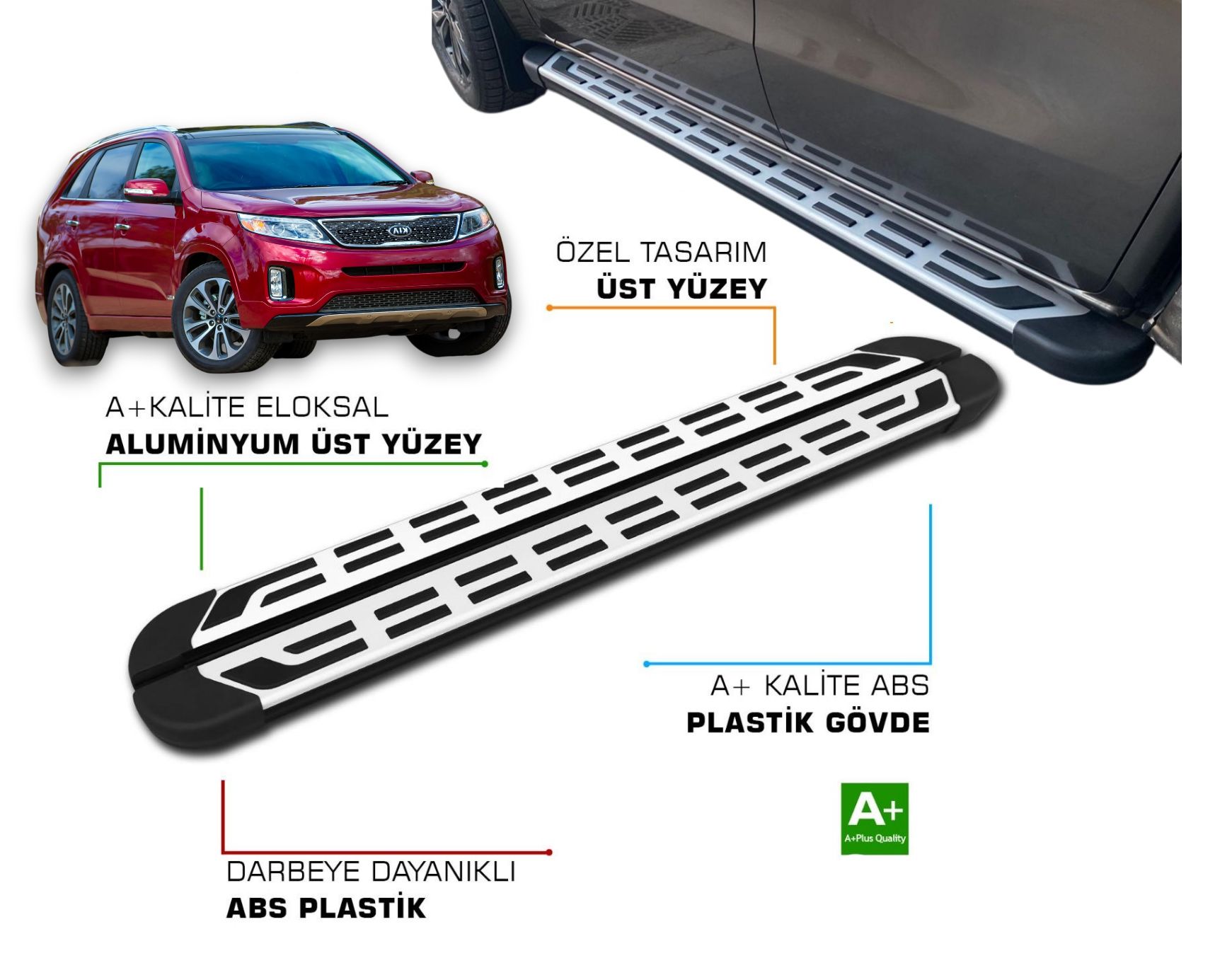 SORENTO 2014 2015 2016 2017 2018 2019 2020 YAN BASAMAK