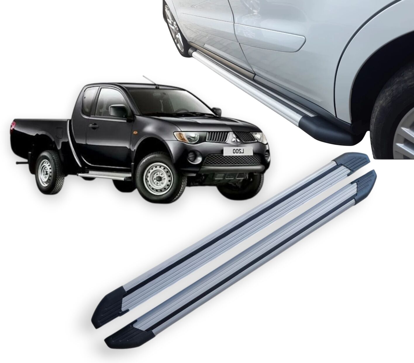 L200 ARACA ÖZEL YAN BASAMAK 2006 2007 2008 2009 2010 2011 2012 2013 2014 2015 ARACA ÖZEL YAN BASAMAK NVBY2