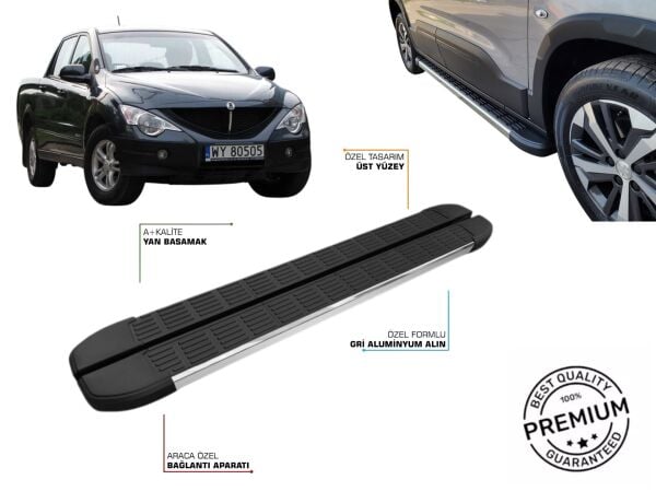 SSANGYONG ACTYON SPORT YAN BASAMAK 2006 2007 2008 2009 2010 2011 2012 2013 2014 2015 2016 2017 2018