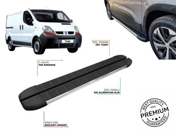 RENAULT TRAFIC UZUN ŞASE YAN BASAMAK 2004 2005 2006 2007 2008 2009 2010 2011 2012 2013 2014 2015