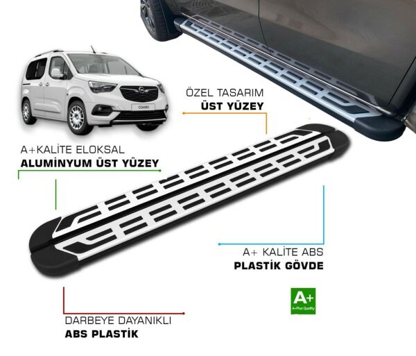 OPEL MARKASININ COMBO ARACININ 2019 2020 2021 2022 2023 2024 2025 YAN BASAMAK