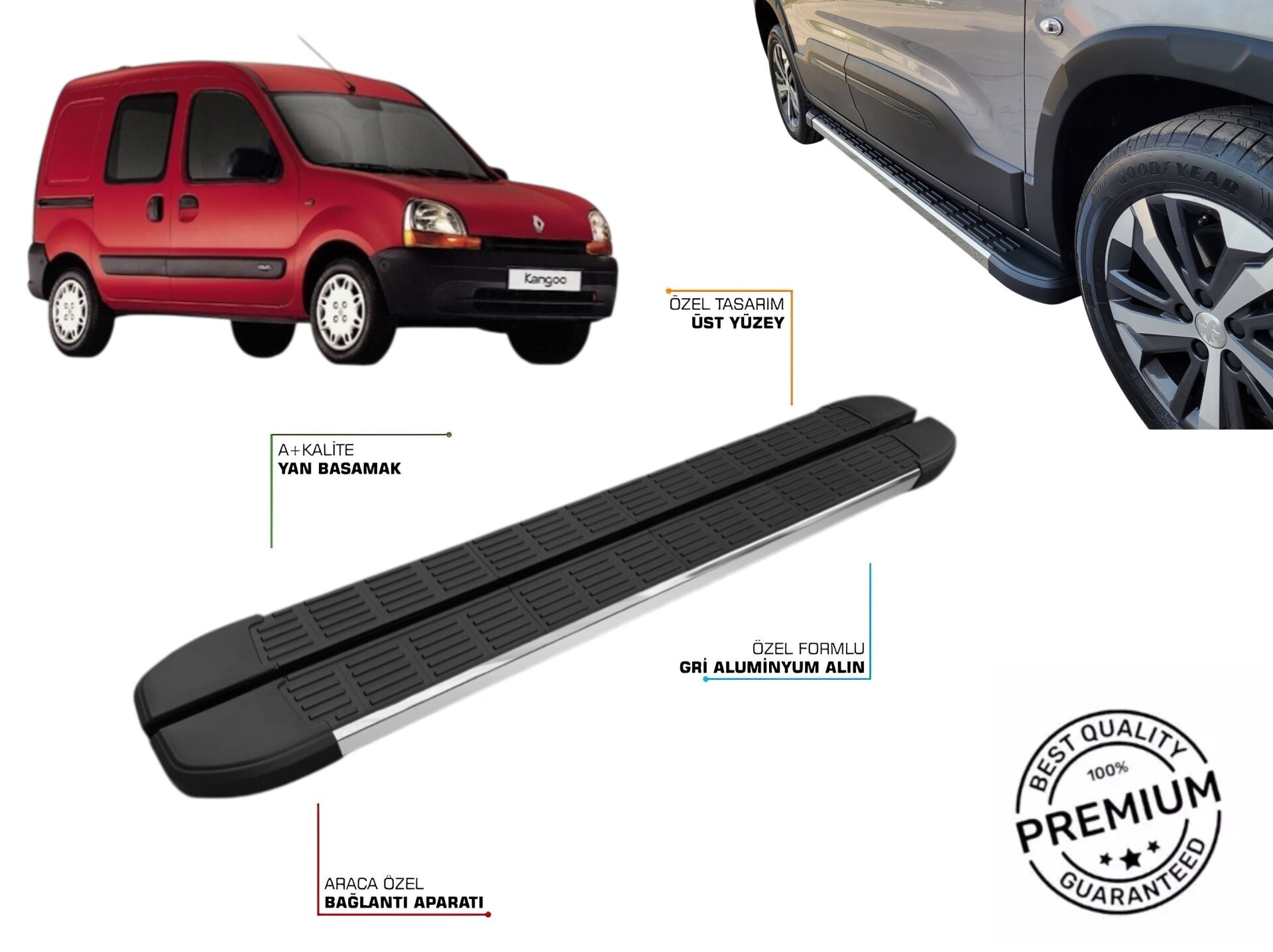 RENAULT KANGOO YAN BASAMAK 1998 1999 2000 2001 2002 2003 2004 2005 2006 2007 2008