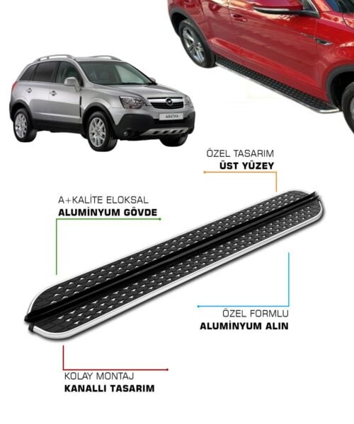 OPEL ANTARA UYUMLU 2006 2007 2008 2009 2010 2011 2012 2013 2014 2015 ARACA ÖZEL YAN BASAMAK