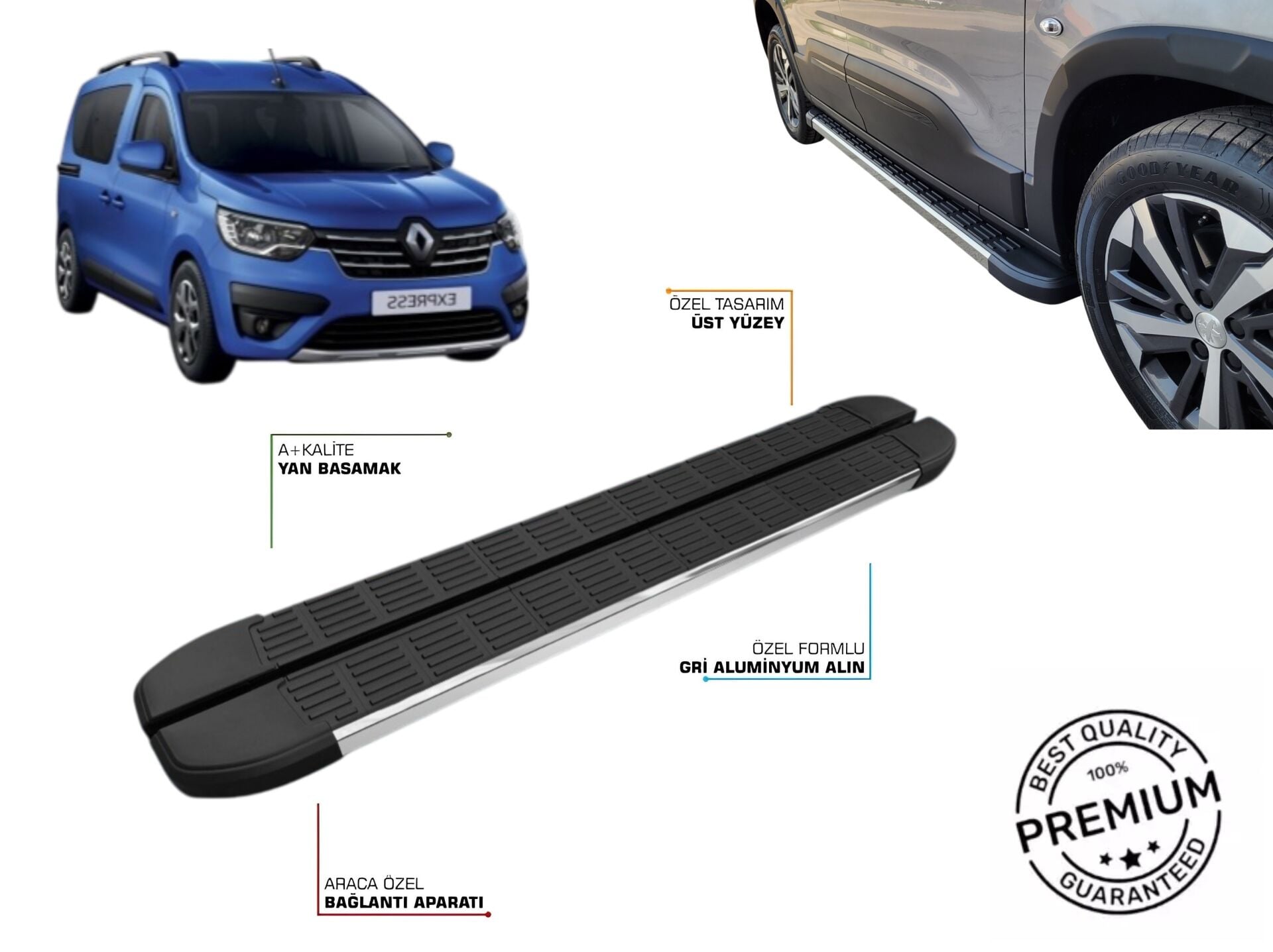 RENAULT EXPRESS YAN BASAMAK 2021 2022 2023 2024 2025