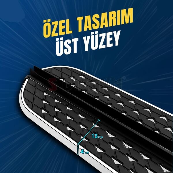 RENAULT CAPTUR UYUMLU 2020 2021 2022 2023 2024 2025 2026 ARACA ÖZEL YAN BASAMAK