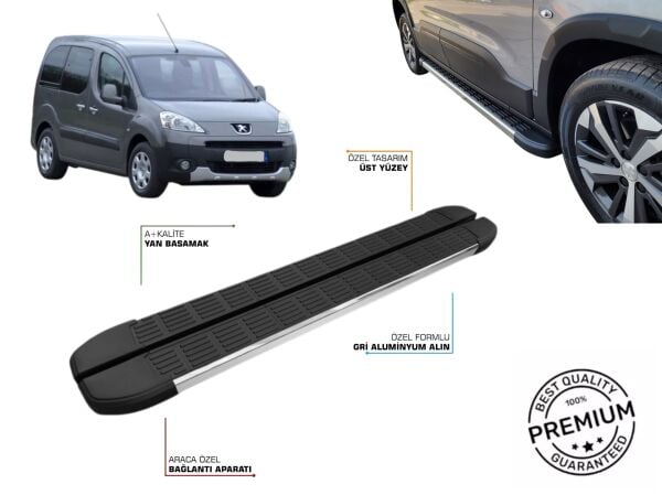 PEUGEOT PARTNER TEPEE YAN BASAMAK 2008 2009 2010 2011 2012 2013 2014 2015 2016 2017 2018