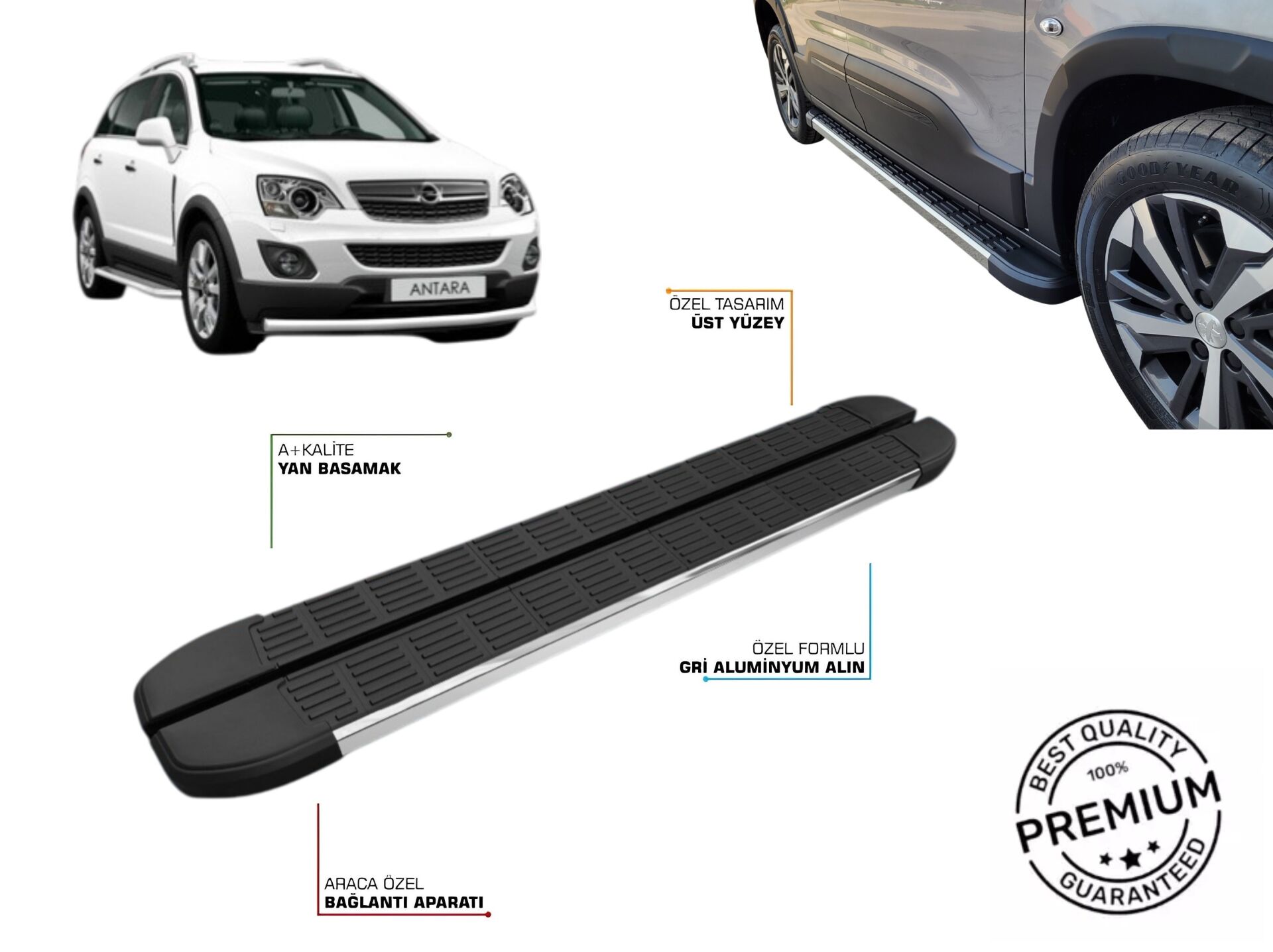 OPEL ANTARA YAN BASAMAK 2006 2007 2008 2009 2010 2011 2012 2013 2014