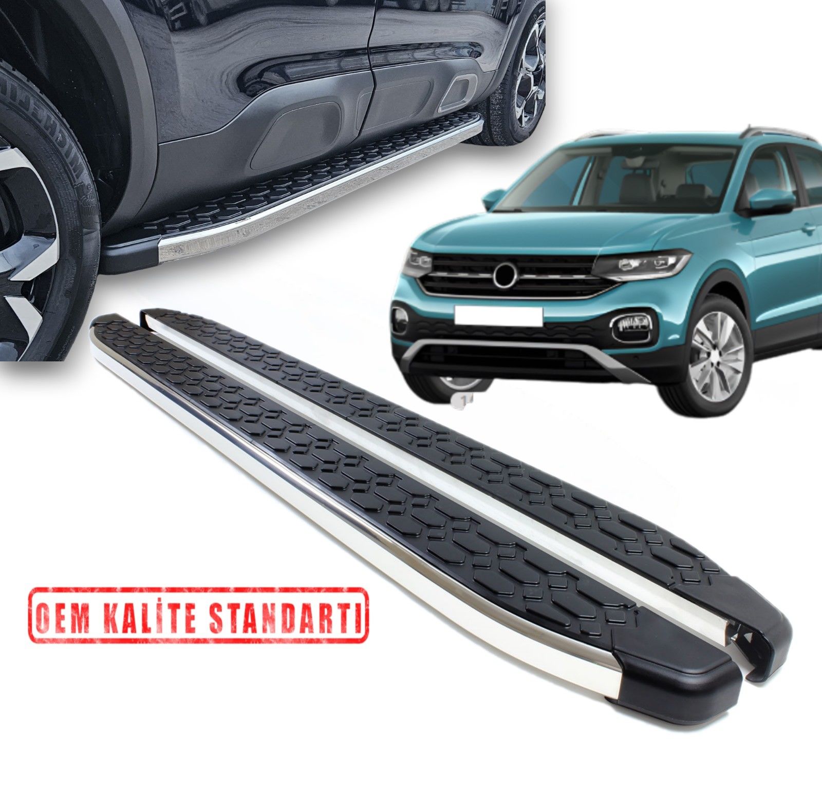 T-CROSS 2019 2020 2021 2022 2023 2024 2025 ARACA ÖZEL YAN BASAMAK