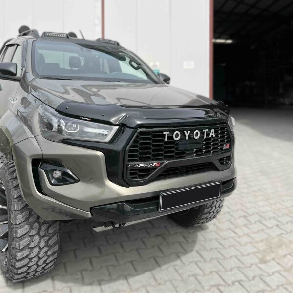 TOYOTA HİLUX İLE UYUMLU KAPUT RÜZGARLIĞI 2021 2022 2023 2024