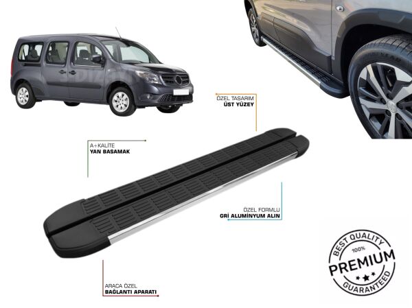 MERCEDES-BENZ CITAN UZUN ŞASE YAN BASAMAK 2012 2013 2014 2015 2016 2017 2018 2019 2020 2021 202