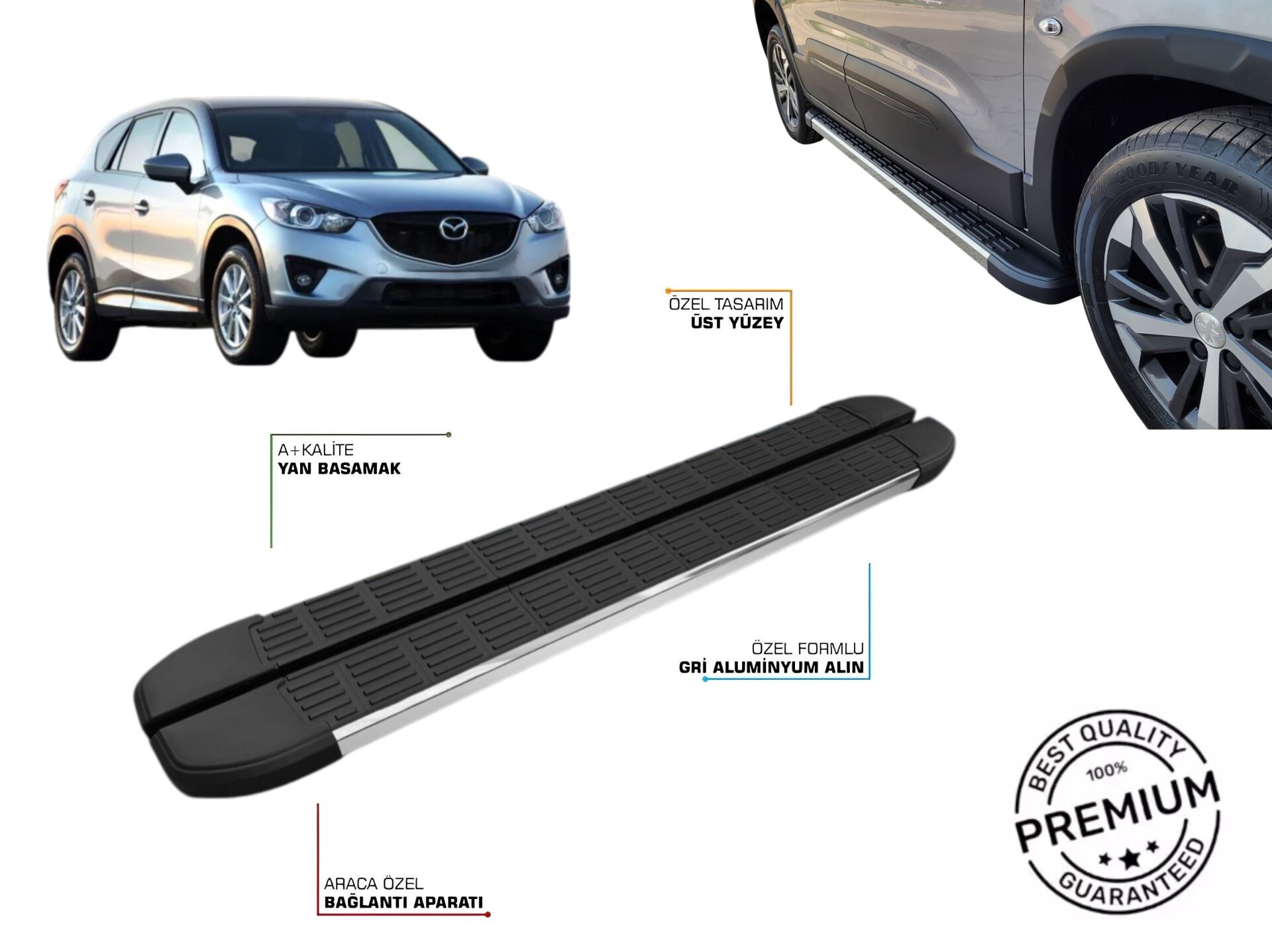 MAZDA CX-5 YAN BASAMAK 2012 2013 2014 2015 2016
