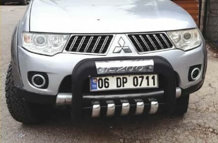 MITSUBISHI L200 2019 2020 2021 2022 2023 2024  POLİÜRİTAN ÖN TAMPON KORUMA