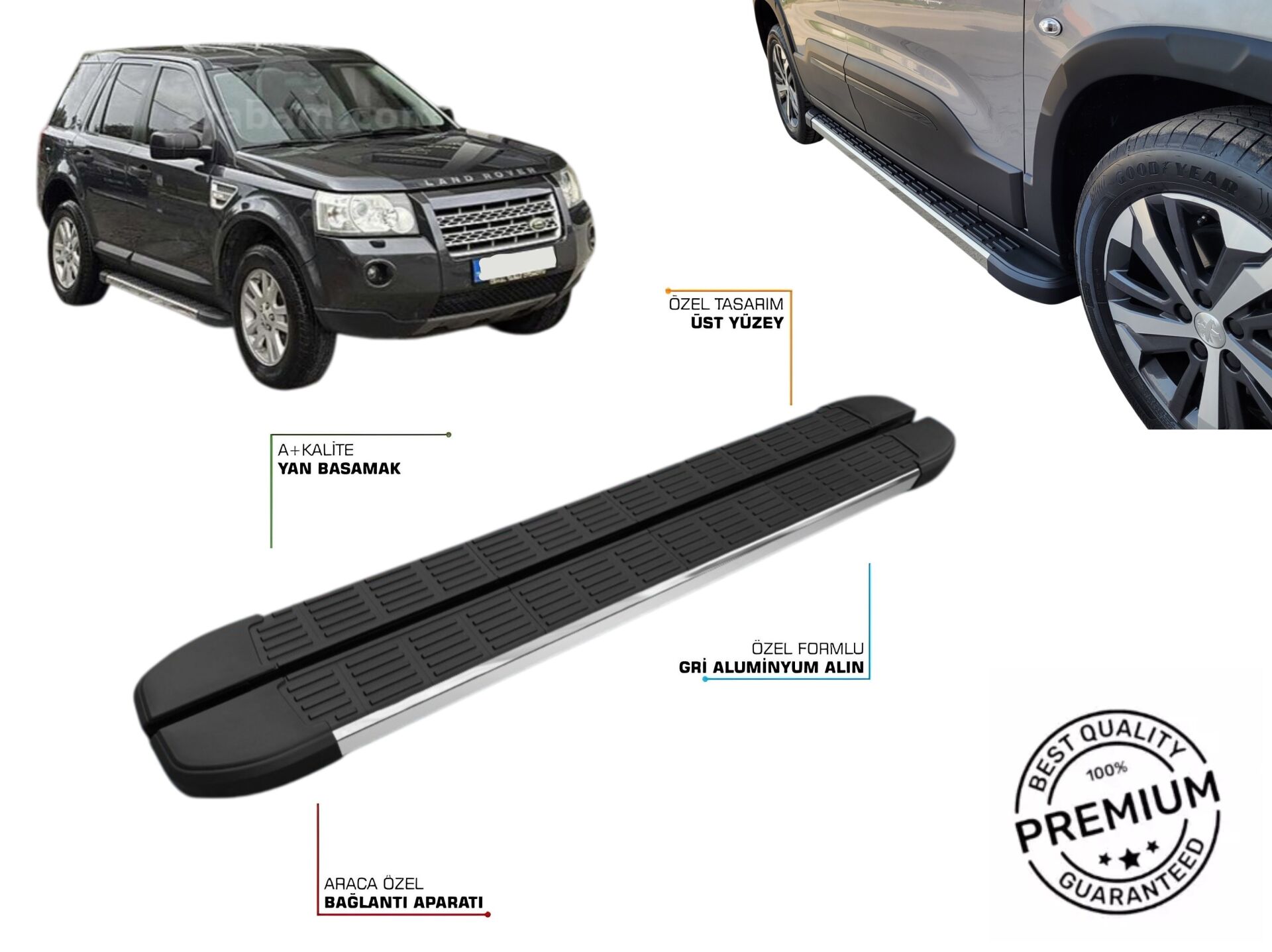 LAND ROVER FREELANDER YAN BASAMAK 2006 2007 2008 2009 2010 2011 2012 2013 2014