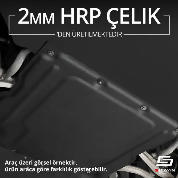 Peugeot 308 Çelik Karter Muhafaza Koruma 2007 2008 2009 2010 2011 2012 2013