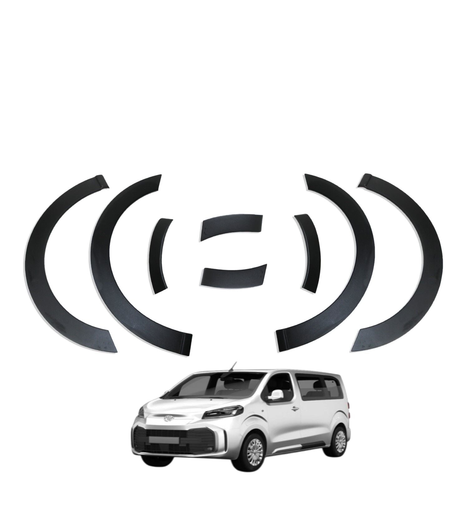 TOYOTA PROACE VERSO İLE UYUMLU ÇAMURLUK DODİK KORUMA KAPLAMA 2024 2025 2026 2027