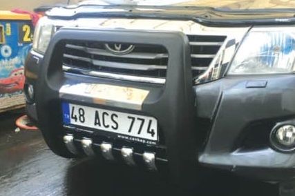 HILUX 2015 2016 2017 2018 2019 2020 POLİÜRİTAN ÖN TAMPON KORUMA