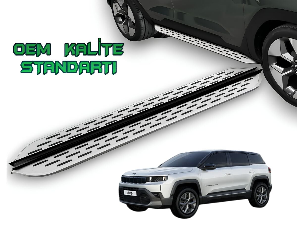 JEEP COMPASS 3 İLE UYUMLU YAN BASAMAK KORUMA 2025 2026 2027 2028