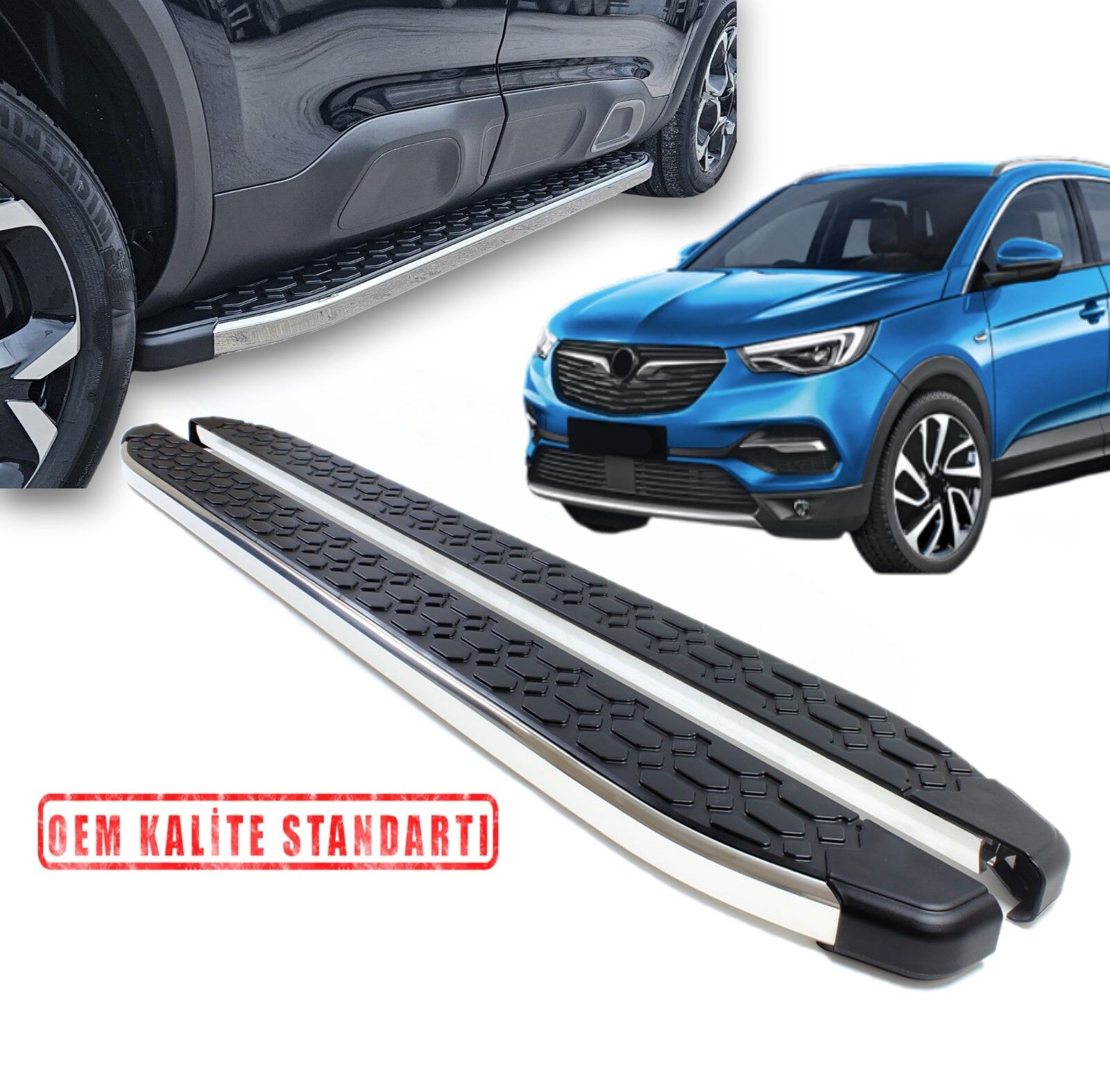 GRANDLAND-X 2017 2018 2019 2020 2021 2022 2023 2024 ARACA ÖZEL BLACKLİNE YAN BASAMAK