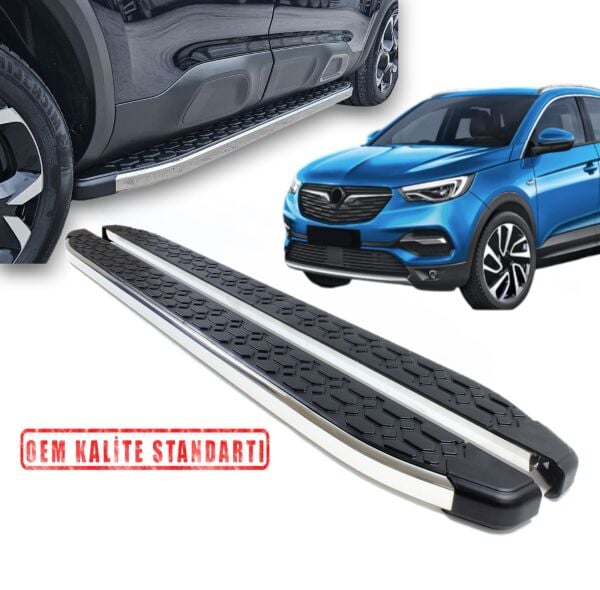 GRANDLAND-X 2017 2018 2019 2020 2021 2022 2023 2024 ARACA ÖZEL BLACKLİNE YAN BASAMAK