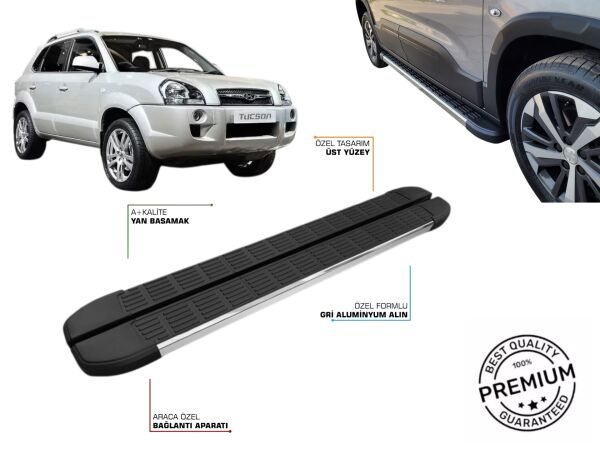 HYUNDAI TUCSON YAN BASAMAK 2002 2003 2004 2005 2006 2007 2008 2009 2010 2011 2012 2013 2014
