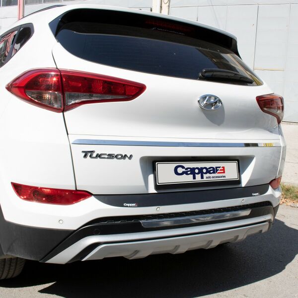 Hyundai Tucson Arka Tampon Eşiği Koruma 2016 2017 2018 2019 2020 2021 model