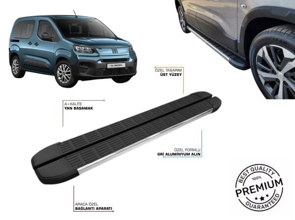 DOBLO ARACA ÖZEL YAN BASAMAK UZUN ŞASE 2023 2024 2025 2026