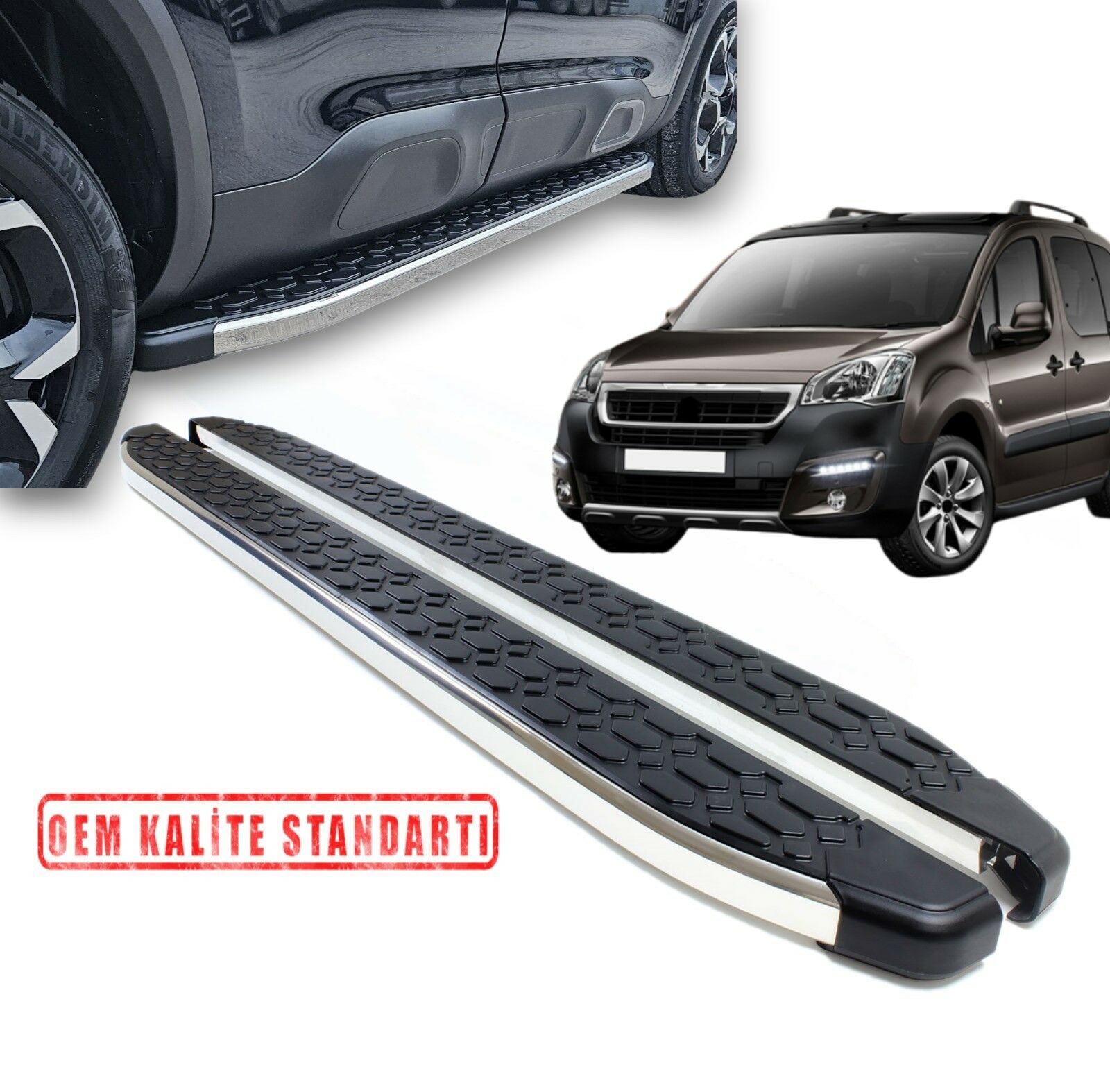 PARTNER TEPEE 2008 2009 2010 2011 2012 2013 2014 2015 2016 2017 2018 ARAC ÖZEL BLACKLİNE YAN BASAMAK