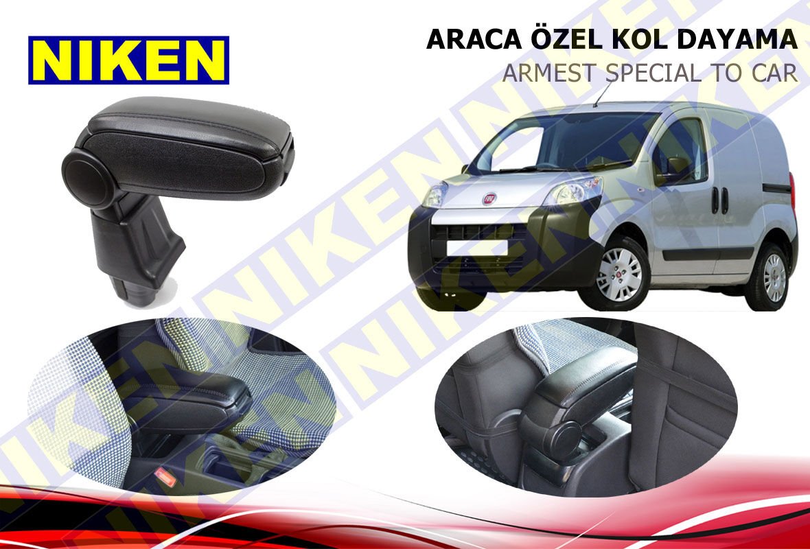 FİAT FİORİNO ARACA ÖZEL VİDASIZ KOLÇAK KOL DAYAMA