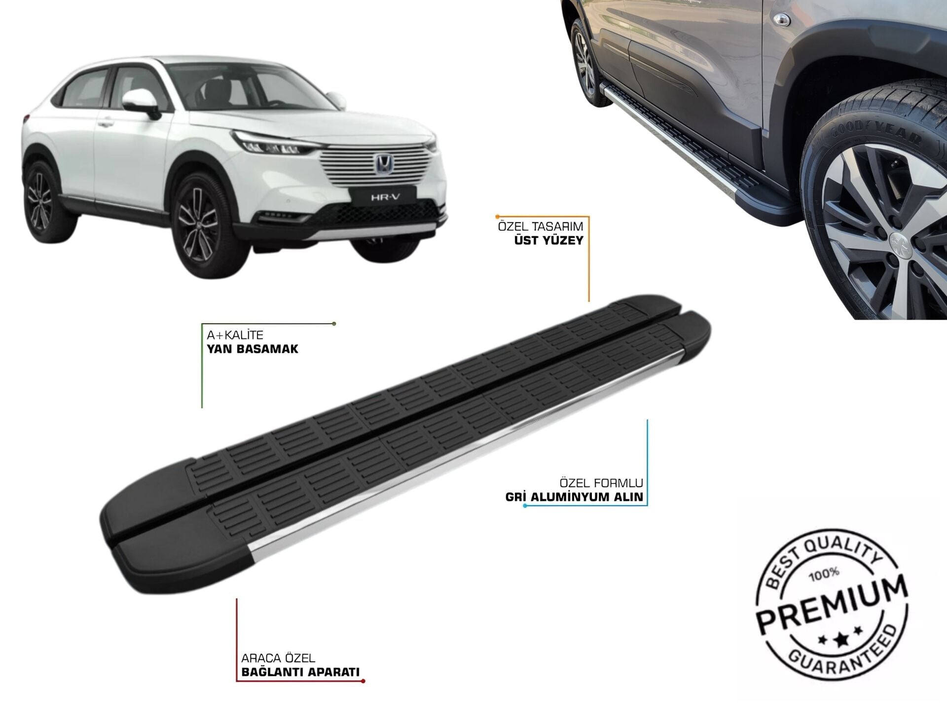 HONDA HR-V YAN BASAMAK ARACA ÖZEL  2021 2022 2023 2024