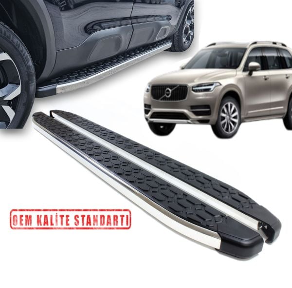 XC 90 2015 2016 2017 2018 2019 2020 2021 2022 2023 2024 ARACA ÖZEL BLACKLİNE YAN BASAMAK