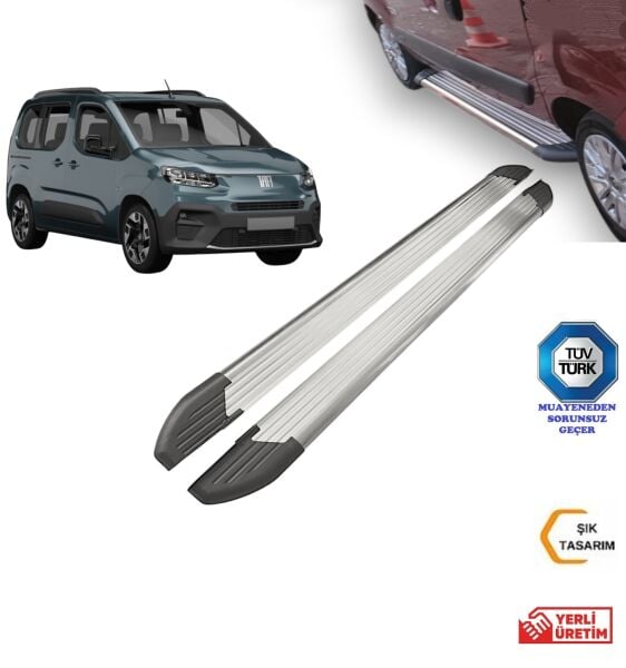 DOBLO UZUN ŞASE ARACA ÖZEL YAN BASAMAK 2024 2025 2026 2027