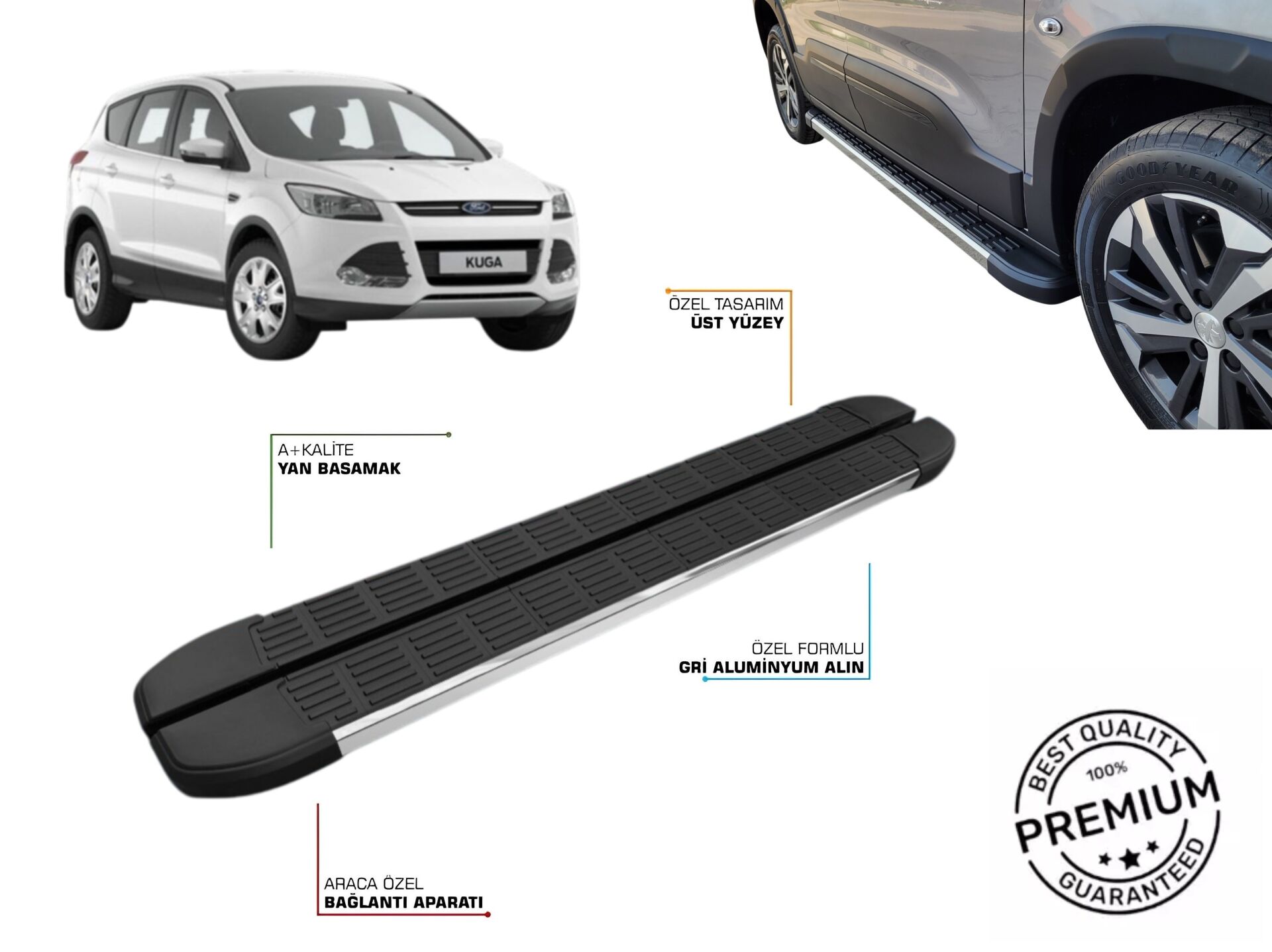 FORD KUGA 2 YAN BASAMAK 2013 2014 2015 2016 2017 2018 2019